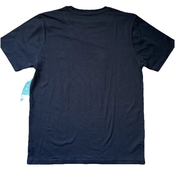 Men’s Quicksilver Black Graphic Tee Tshirt Brand New With Tags - Size M - Picture 5 of 5